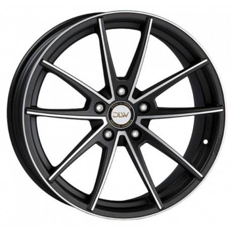 Cerchi in Lega Dlw Manay 9.0x20 Shiny Black Polished