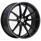 Cerchi in Lega Dlw Manay K 8.5x19 Matt Black Lip Polished
