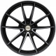 Cerchi in Lega Dlw Manay K 9.0x20 Shiny Black Lip Polished