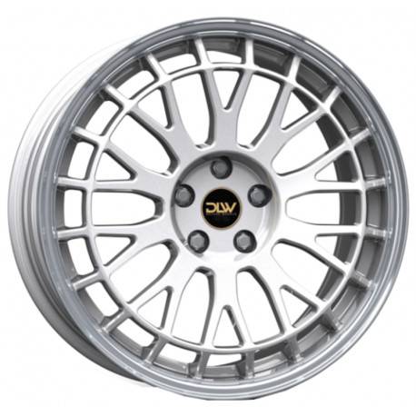 Cerchi in Lega Dlw Unit 8.5x19 Shiny Silver Lip Face Polished