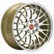 Cerchi in Lega Dlw Unit 9.5x21 Gold Full Polished