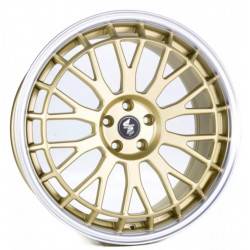 Cerchi in Lega Dlw Unit 9.0x21 Matt Gold Lip Polished