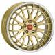 Cerchi in Lega Dlw Unit 9.0x21 Shiny Gold Lip Polished