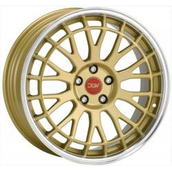 Cerchi in Lega Dlw Unit 9.0x21 Shiny Gold Lip Polished