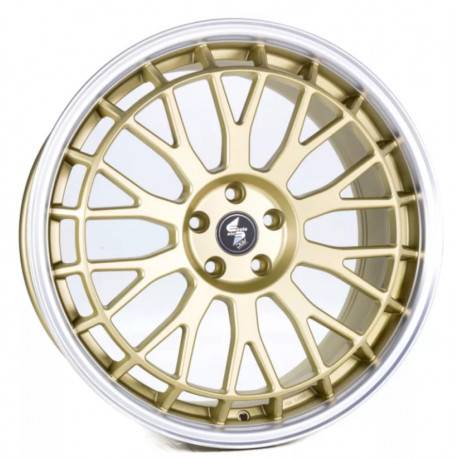Cerchi in Lega Dlw Unit 9.5x21 Matt Gold Lip Polished