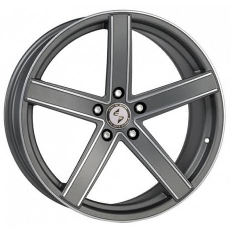 Cerchi in Lega Dlw Uros 8.0x18 Anthracite Full Polished