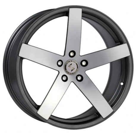 Cerchi in Lega Dlw Uros K 8.5x19 Anthracite Full Polished