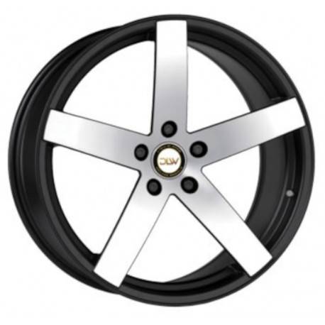 Cerchi in Lega Dlw Uros KS 10.5x20 Black Full Polished