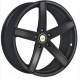 Cerchi in Lega Dlw Uros KS 11.0x19 Shiny Black