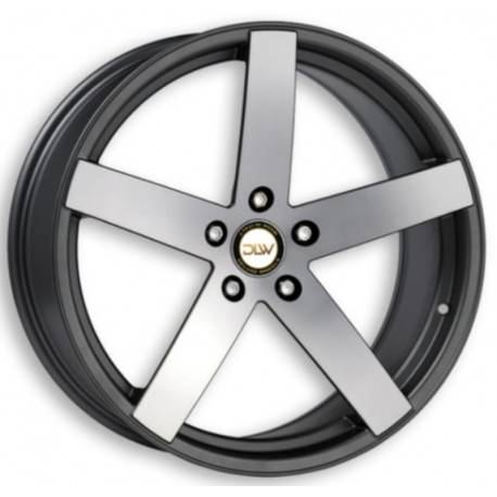 Cerchi in Lega Dlw Uros KS 8.5x19 Anthracite Full Polished