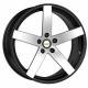 Cerchi in Lega Dlw Uros S 9.0x20 Black Full Polished