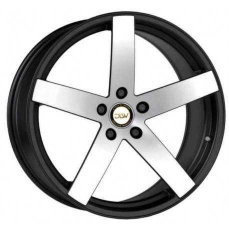 Cerchi in Lega Dlw Uros S 9.0x20 Black Full Polished