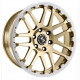 Cerchi in Lega Dlw Combat 7.0x17 Matt Gold Lip Cap Polished
