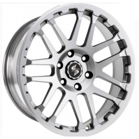 Cerchi in Lega Dlw Combat 7.0x17 Matt Silver Lip Cap Polished
