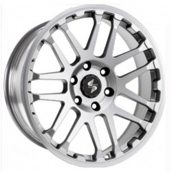 Cerchi in Lega Dlw Combat 7.0x17 Matt Silver Lip Polished