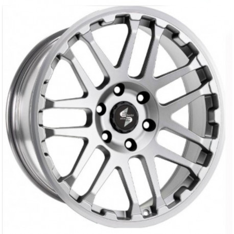 Cerchi in Lega Dlw Combat 7.0x17 Matt Silver Lip Polished