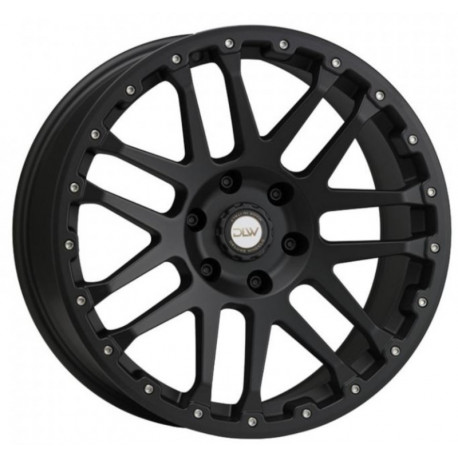 Cerchi in Lega Dlw Combat CV 8.0x17 Matt Black