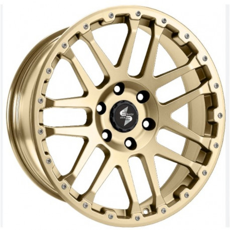 Cerchi in Lega Dlw Combat CV 8.0x17 Shiny Gold