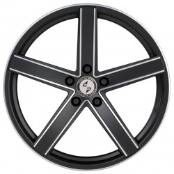 Cerchi in Lega Dlw Uros K 10.5x20 Shiny Black Full Polished