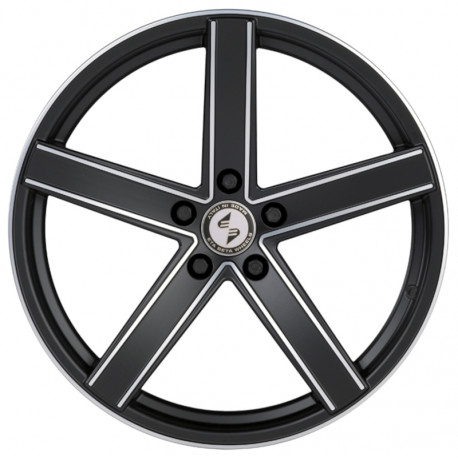 Cerchi in Lega Dlw Uros K 8.5x19 Shiny Black Full Polished