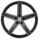 Cerchi in Lega Dlw Uros K 9.5x19 Shiny Black Full Polished