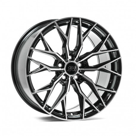 Cerchi in lega 1AV Zx14 9.5x19 Gloss Black Polished