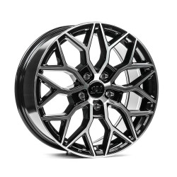 Cerchi in lega 1AV Zx12t 8.0x18 Gloss Black Polished