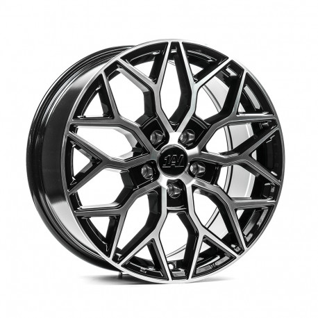 Cerchi in lega 1AV Zx12t 8.0x18 Gloss Black Polished