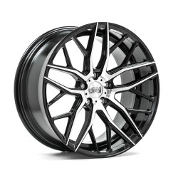 Cerchi in lega 1AV Zx11 10.0x20 Gloss Black Polished