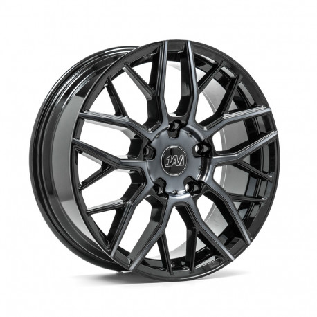 Cerchi in lega 1AV Zx11t 8.0x20 Gloss Black Polished Tinted