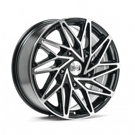 Cerchi in lega 1AV Zx10t 8.0x18 Gloss Black Polished