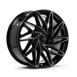 Cerchi in lega 1AV Zx10t 8.0x18 Gloss Black Polished Tinted