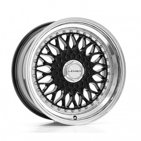 Cerchi in lega Lenso Bsx 8.5x17 Gloss Black Polished