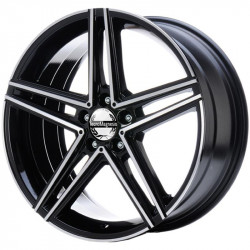 Cerchi in Lega Tecnomagnesio Viper Evo 8.5x18 Black Polished