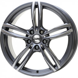 Cerchi in Lega Tecnomagnesio Wind Evo 9.5x20 Anthracite Polished