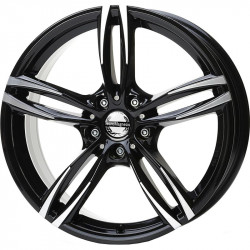 Cerchi in Lega Tecnomagnesio Wind Evo 9.5x19 Black Polished