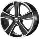 Cerchi in Lega Tecnomagnesio Big5 8.0x18 Black Polished