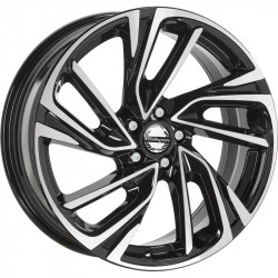 Cerchi in Lega Tecnomagnesio California 7.5x18 Black Polished