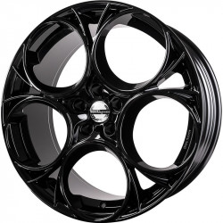 Cerchi in Lega Tecnomagnesio Duetto 8.0x19 Glossy Black