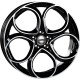 Cerchi in Lega Tecnomagnesio Junior 8.0x20 Black Mirror