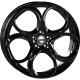 Cerchi in Lega Tecnomagnesio Junior 8.0x18 Glossy Black