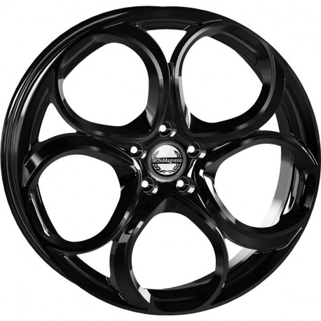 Cerchi in Lega Tecnomagnesio Junior 8.0x18 Glossy Black