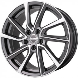Cerchi in Lega Tecnomagnesio Shake S 7.5x17 Graphite Mirror Face