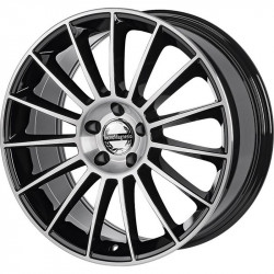 Cerchi in Lega Tecnomagnesio Star Evo 9.5x19 Black Mirror