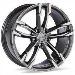 Cerchi in Lega Tecnomagnesio Thunder 9.5x19 Anthracite Diamantato
