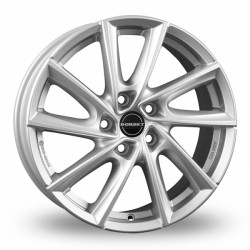 Cerchi in lega Borbet Vt 7.5x17 Crystal Silver