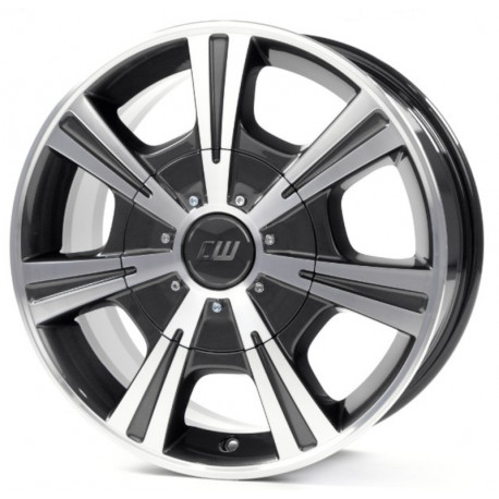 Cerchi in lega Borbet Ch 7.5x17 Anthracite Polish