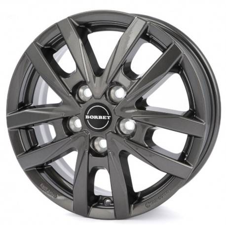 Cerchi in lega Borbet Cw5 7.5x18 Mistral Anthracite Glossy