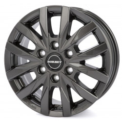 Cerchi in lega Borbet Cw6 6.5x16 Mistral Anthracite Glossy