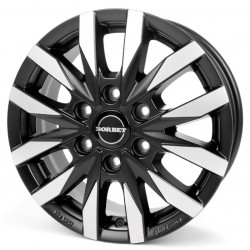 Cerchi in lega Borbet Cw6 7.5x18 Black Polish Matt